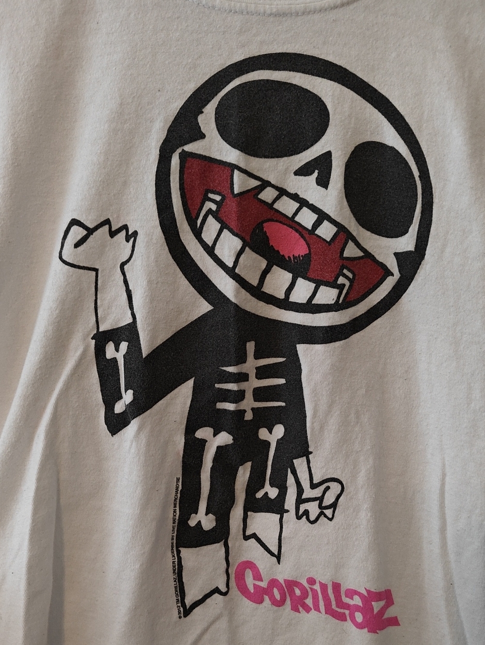 Gorillaz Skeleton T Shirt